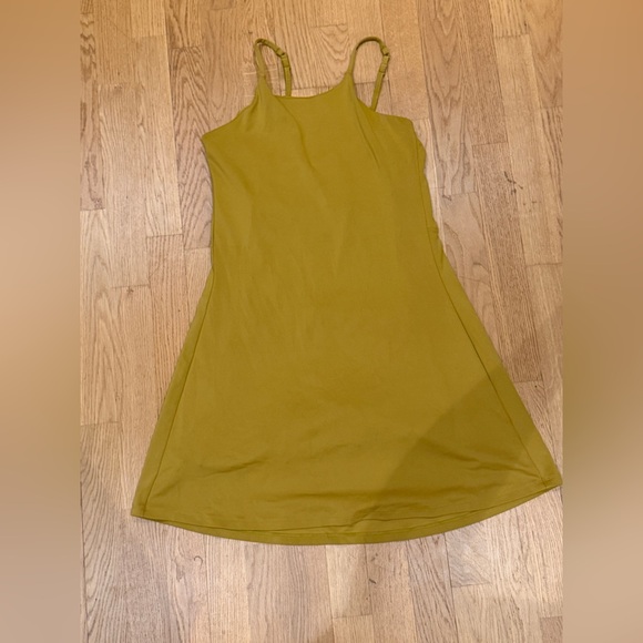 girlfriend collective Dresses & Skirts - Girlfriend Collective Mustard Mini Dress